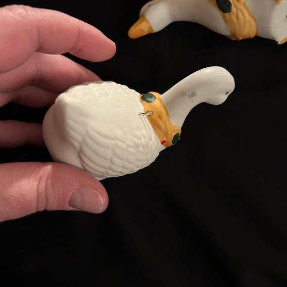 VTG 80s Set of 2 Christmas Geese in original box. By Christmas around the world - Picture 5 of 10